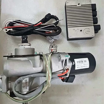 ATV electronic steering assist motor