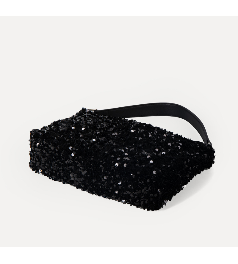 Naiste litritega õlakott, sädelev käekott kaenlaalune kott_voghion.com