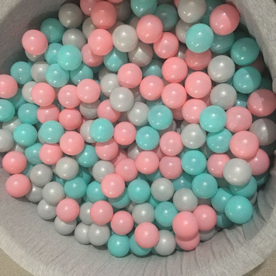 Decoración de gran macarón color onda bola bola de campo de recreo rojo bola bola de piscina seca bola de red de mar bola gruesa