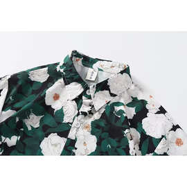 夏新款文艺简约新款时尚短袖衬衫