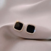 Silver needle, fashionable fresh earrings from pearl, accessory, silver 925 sample, simple and elegant design, wholesale