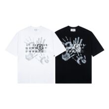 Maison Margiela MM6 ����������ĸLOGOӡ����Ůͬ��޶���T��