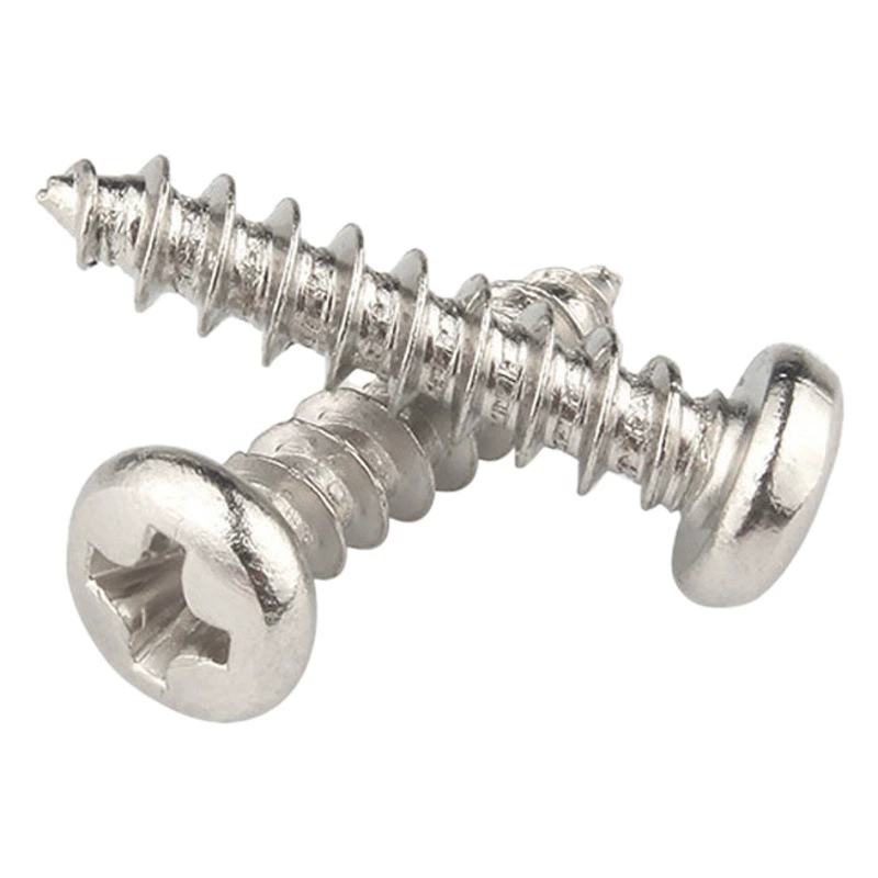 Круглая головка ПА покрытая никелем перекрестная выстукивая Электронный небольшой винт M1-M2M2.3M2.6M3M3.5 винт Креста головы лотка