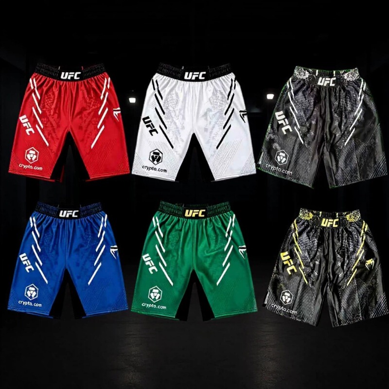 Muay Thai Shorts Martial Arts Training Pants Free Fighting Unisex Mixed Martial Arts Fitness Boxing Trendy