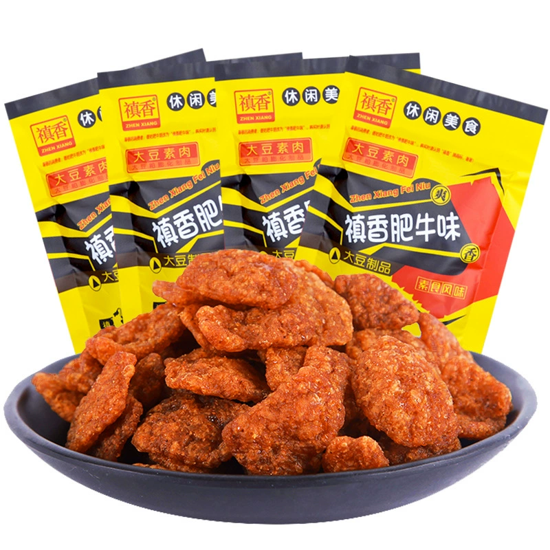 Грибы шиитаке Жир Говядина Соевые продукты вегетарианские 8090 после ностальгического кампуса закуски детства