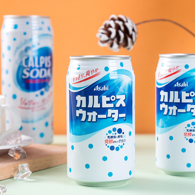 日本进口 CALPIS乳酸菌可尔必思原味碳酸饮料350ml500ml清凉饮料|ru