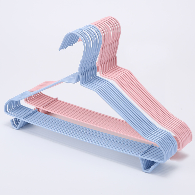 10 perchas de ropa antideslizantes sin marcas para el hogar todo incluido, perchas de hierro forjado gruesas multipropósito con gancho perchas de inmersión