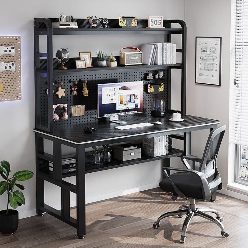 별빛 블랙 프레임 + 카본 파이버 상판 [타공판 모델] - 놀라운 가성비