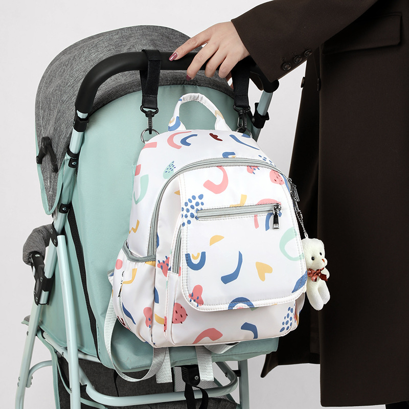 2023 New Backpack Mommy Bag Fashionable Outing Portable Extra Large Capacity Maternity Storage Bag Mother Mother and Baby Backpack