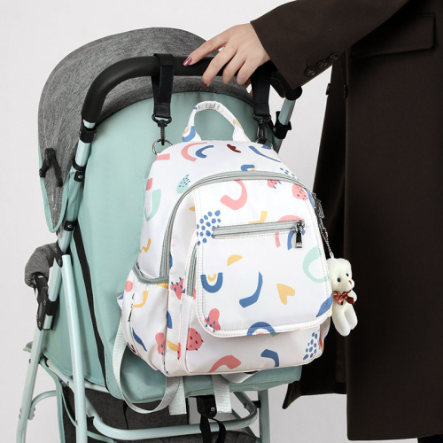 New Backpack Mommy Bag Fashionable Outing Portable Extra Large Capacity Maternity Storage Bag Mother Mother and Baby Backpack