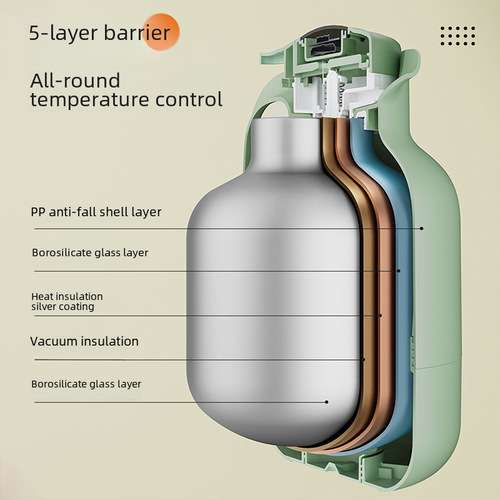 JEKO Thermos Household Large Capacity Warm Water Bottle Warmer Water Bottle Tea Bottle Office Student Dormitory Teapot 