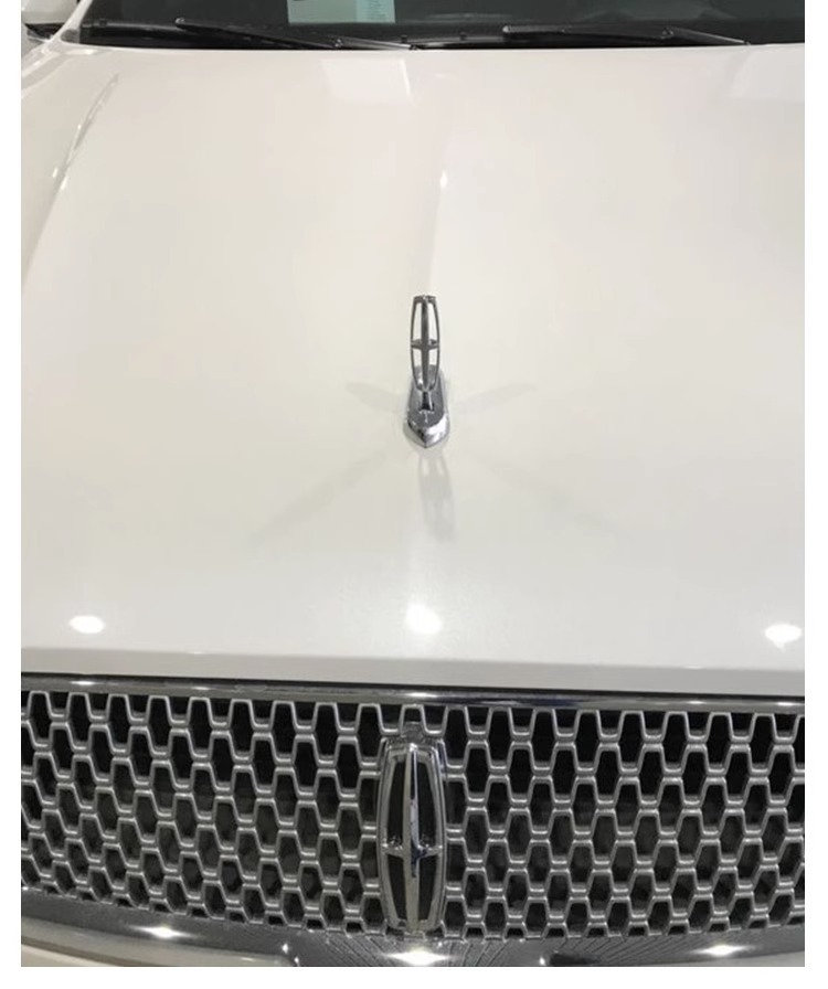 Suitable for Lincoln Mkz/Mkc/Mkx/Continental/Navigator Hood Emblem Front Engine Hood Metal Car Emblem