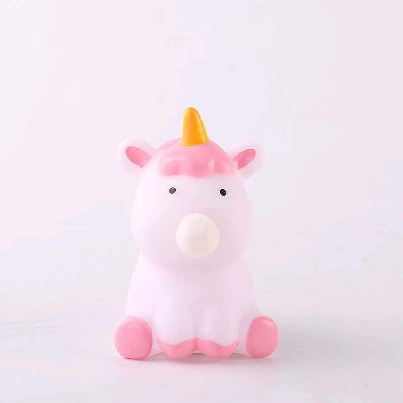Мультяшная игрушка, слизь, пластиковая кукла, антистресс