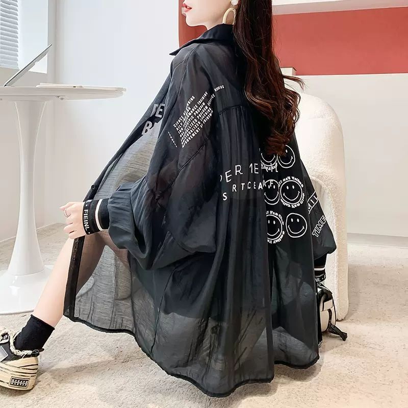 Summer long breathable shirt