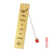 SQD011 Bookmark single -sided bright gold
