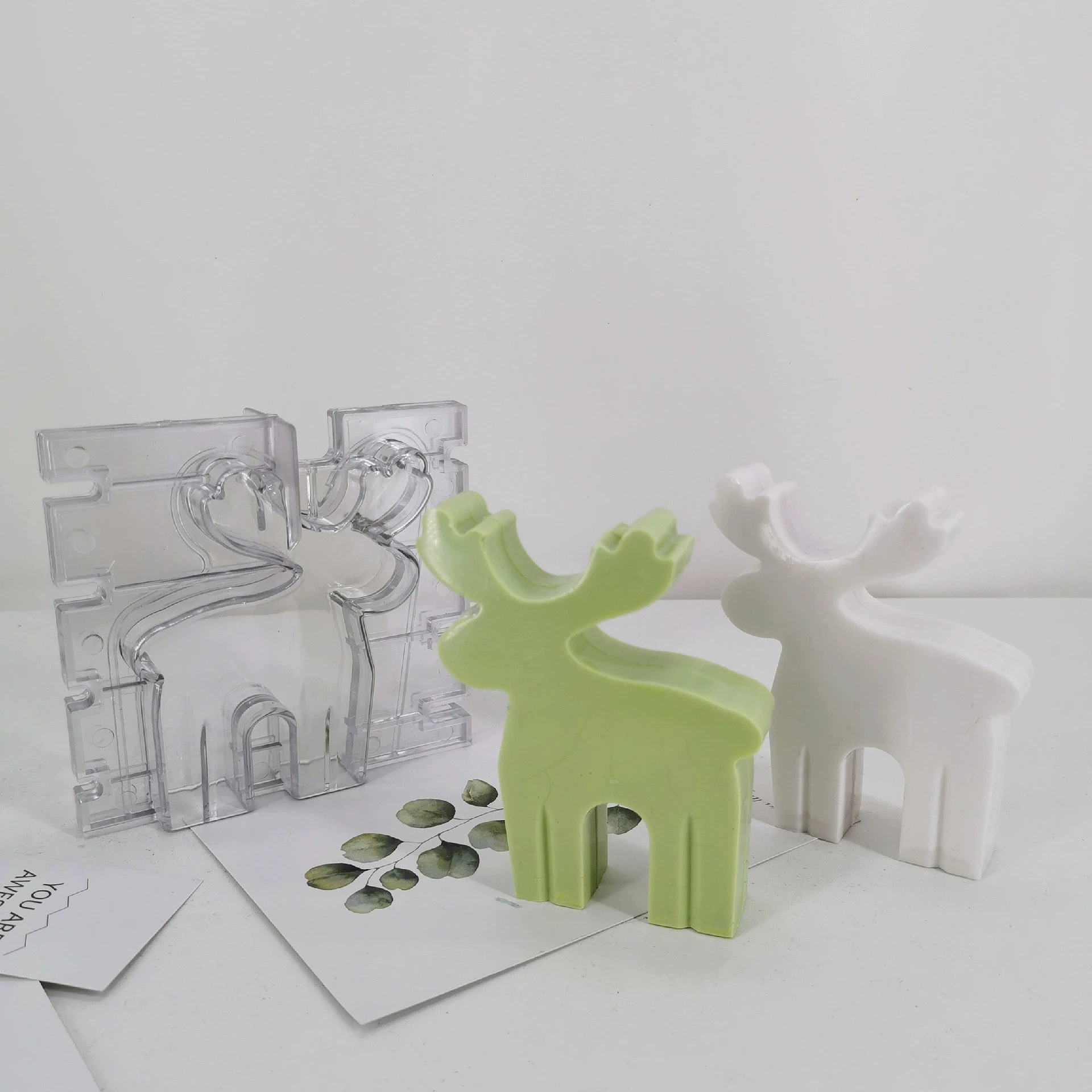 雄威 Candle, Christmas acrylic plastic mold