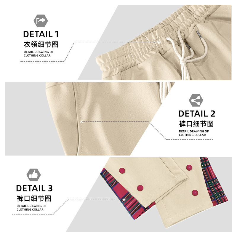 Nuevo cross-border hombre Amazon americano pesado pantalones casuales de hombre pantalones casuales personales pantalones deportivos casuales
