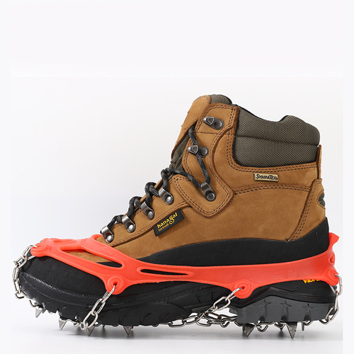Wholesale 19-Tooth Ice Grippers, Non-Slip Shoe Covers for Outdoor Climbing, Snowy Mountain Areas, Skiing, and Slip-Resistant Road Surfaces—Anti-Fall Ice Claw Shoe Cover Chains