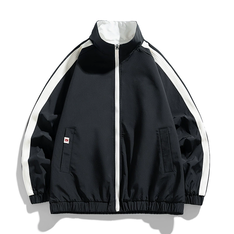 Tide, men's double-sided autumn windproof waterproof jacket, oversize