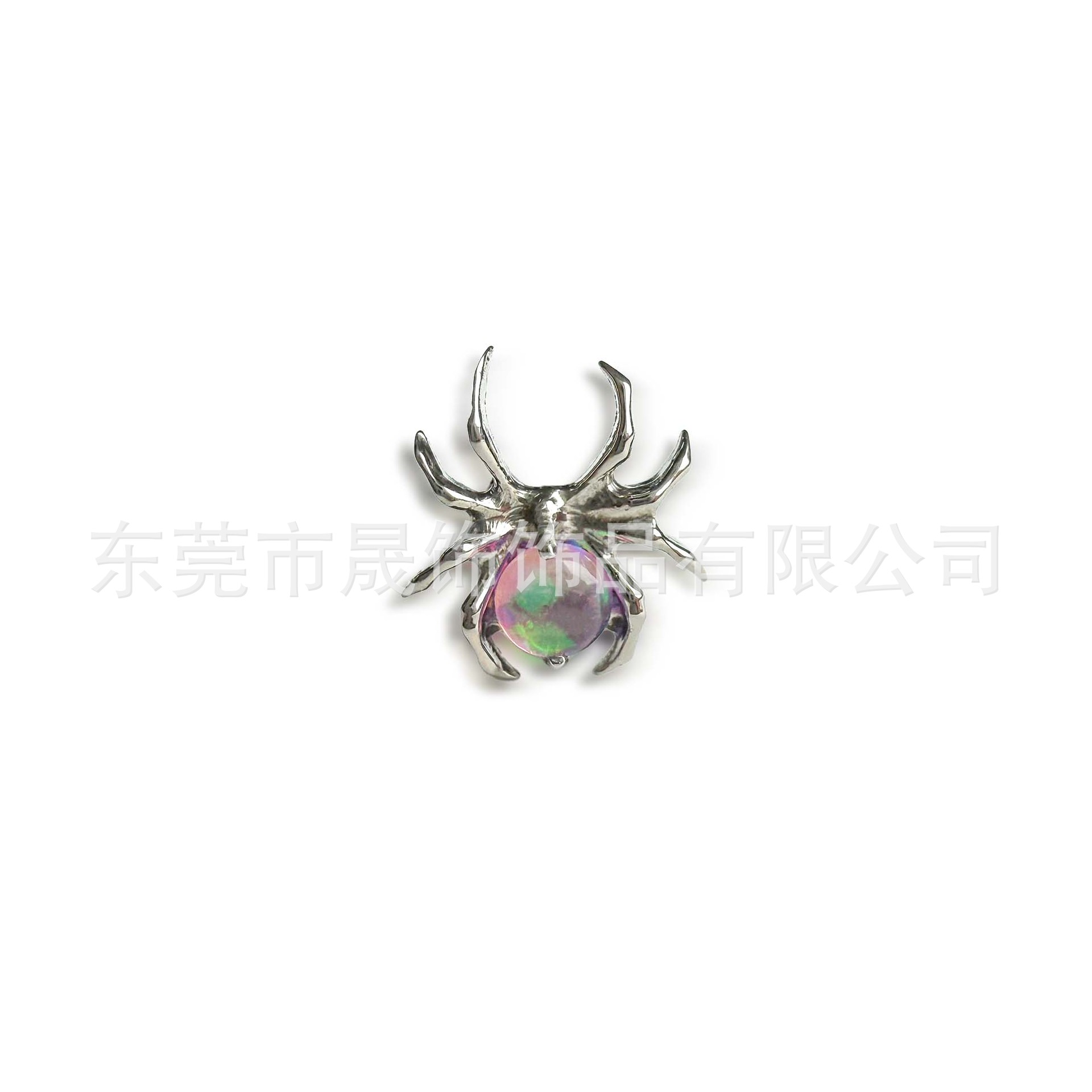 F136 Titanium Alloy 果冻欧珀蜘蛛 Ear Stud Helix Cartilage Stud G23 Implant Grade Titanium Labret Stud Piercing Jewelry