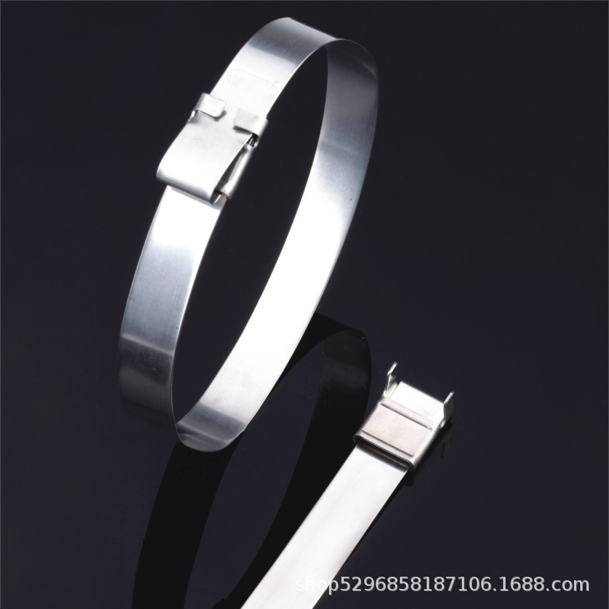 厂家直销 304/316不锈钢扎带 JZLS 不锈钢L型光带 多种规格