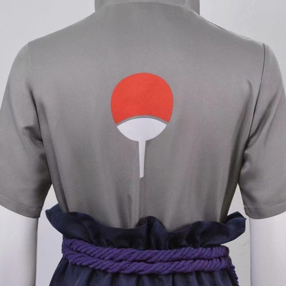 Naruto cosplay Suit Shippuden Uchiha Sasuke cos Suit Full Set Role Playing Anime Secondary
