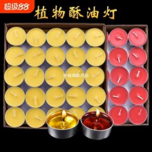 供佛灯8小时无烟酥油灯100粒4苏油灯2蜡烛佛前供灯长明灯燃烧环保