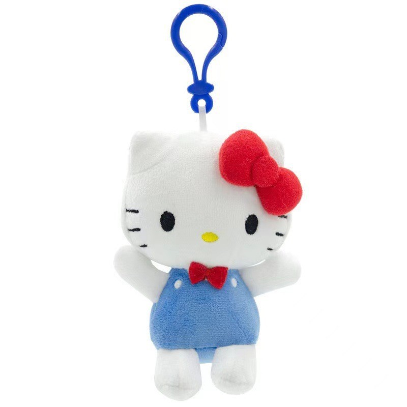 本物のサンリオ KT 猫ペンダントキティ猫ハローキティスクールバッグ荷物バッグペンダント女性の車のキーホルダー|undefined