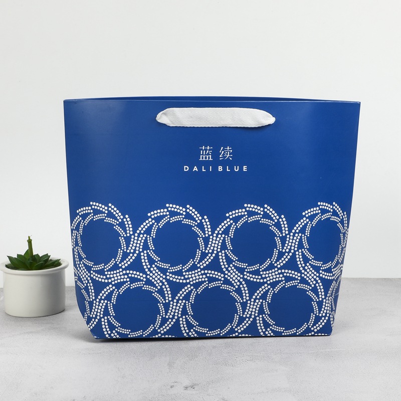 源头工厂手提纸袋定制logo企业广告袋批量印刷中秋节日伴手礼品袋