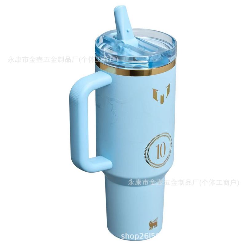 新款STANLEY跨境三代40OZ汽车杯304不锈钢保温冰霸大容量吸管杯|undefined