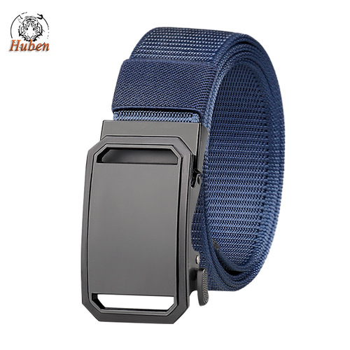  New Tactical Belt Alloy Automatic Buckle Men's Belt Casual Versatile Pants Belt