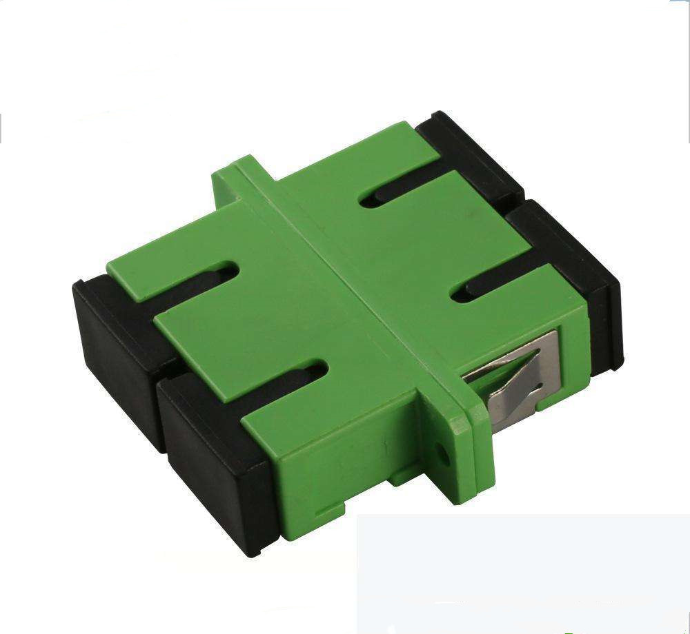 TC-NET双工SC单模光纤耦合器  双工连接器精工陶瓷插芯SC发兰盘