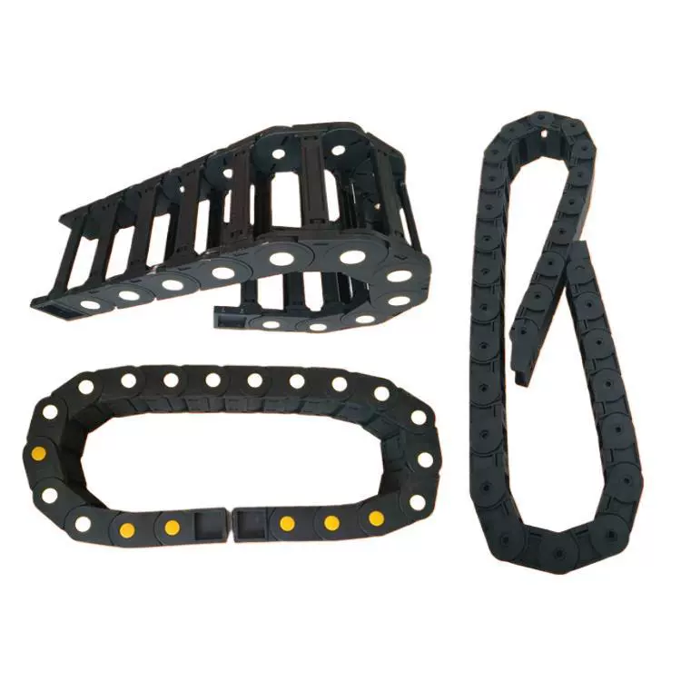 Пластиковая нейлоновая стальная алюминиевая цепь для тяги, цепь для бака, полностью закрытый кабельный канал, бесшумный инженерный гравировальный станок