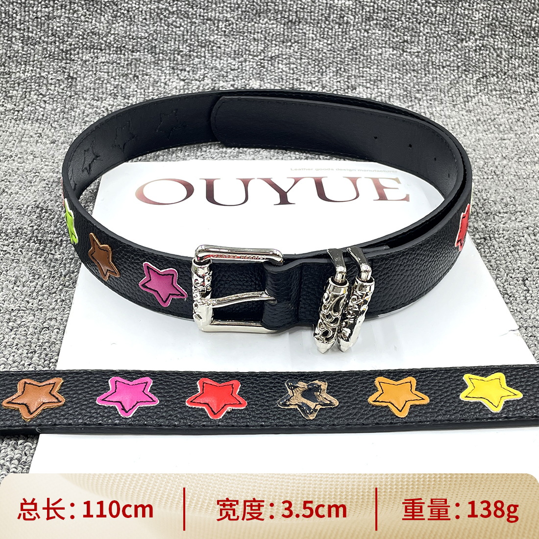 【15 컬러 별】 【롤러 110cm】 크로우 클래식 벨트
