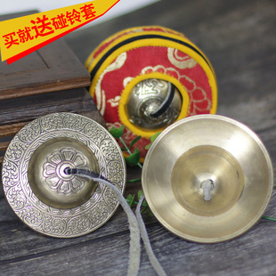 尼泊尔手工丁夏响铜碰铃打击乐器撞铃民族传统乐器便携式铃钹摆件-阿里巴巴