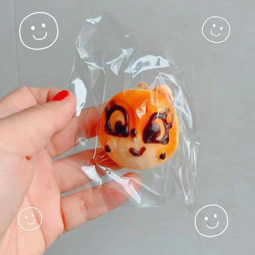 Squishy Slow-Bounce Bread, Fruit Simulation Squeeze Toys, Stress-Relief Foam Toys