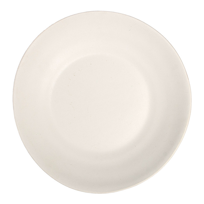 Retro estilo nicho de cerámica en forma de tazón simple de platos de color sólido tazón de platos de platos de platos de platos de ensalada