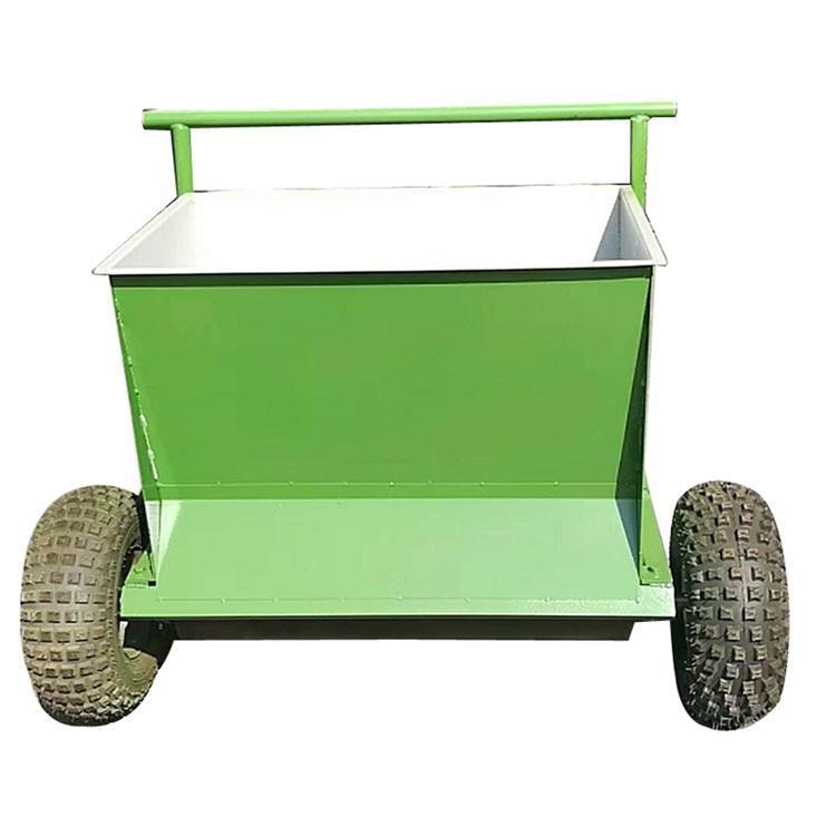 Fuente de fabricación de carga de arena empujada a mano CS - 150 césped deportivo artefacto lleno de arena mantenimiento de césped artificial