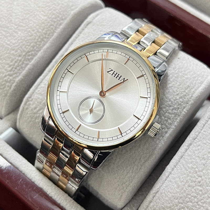 New Zhihao Women's Watch Light Luxury Niche High-end Waterproof Men's and Women's Watch Trendy Simple Fashion Casual Quartz Watch