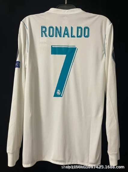 レアル・マドリード レトロジャージコレクション 半袖ファンバージョン 長袖 ロナウド・ロモス・クロス サッカーユニフォーム 工場直販|undefined