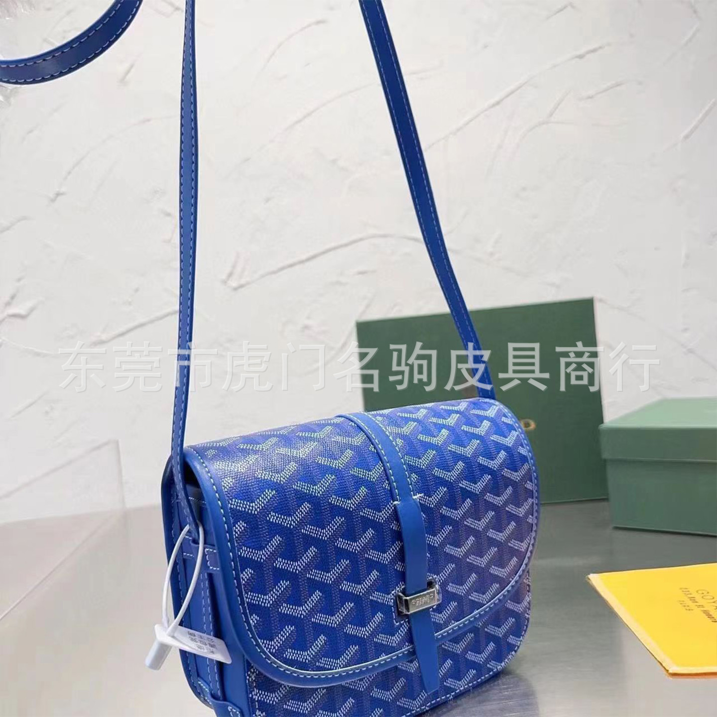 파란색
