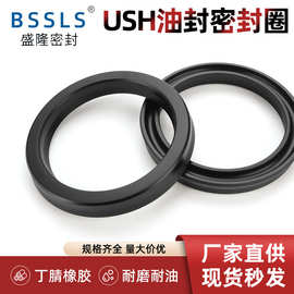 USH型丁腈橡胶密封圈/Y型橡胶密封圈油缸油封高温密封圈