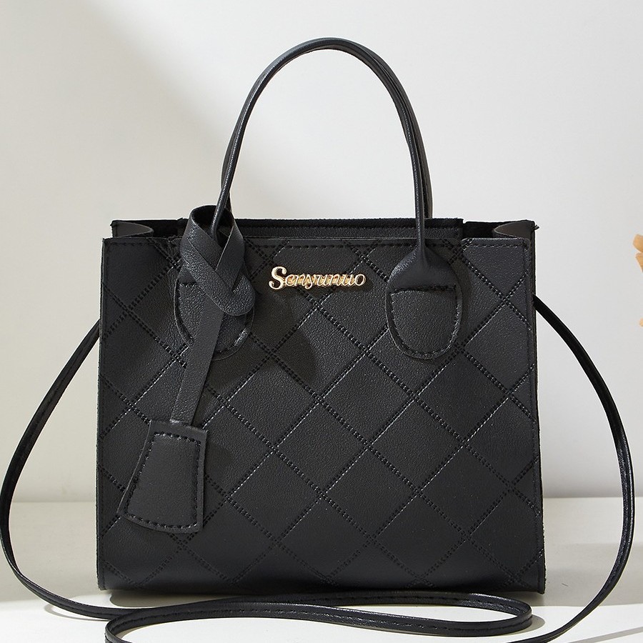 Women's Small Handbag, Rhombus Pattern Women's Bag, Casual Small Square Bag, Shoulder Crossbody Bag, Mobile Phone Bag, Women's Bag, Cross-Border Shipping