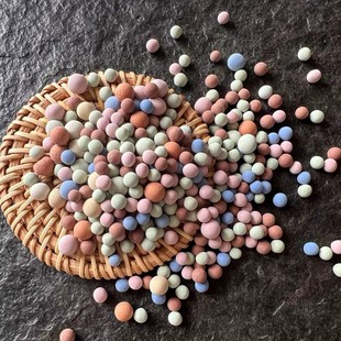 Точечный запас пшеничных рисовых шариков Цветные глиняные керамические