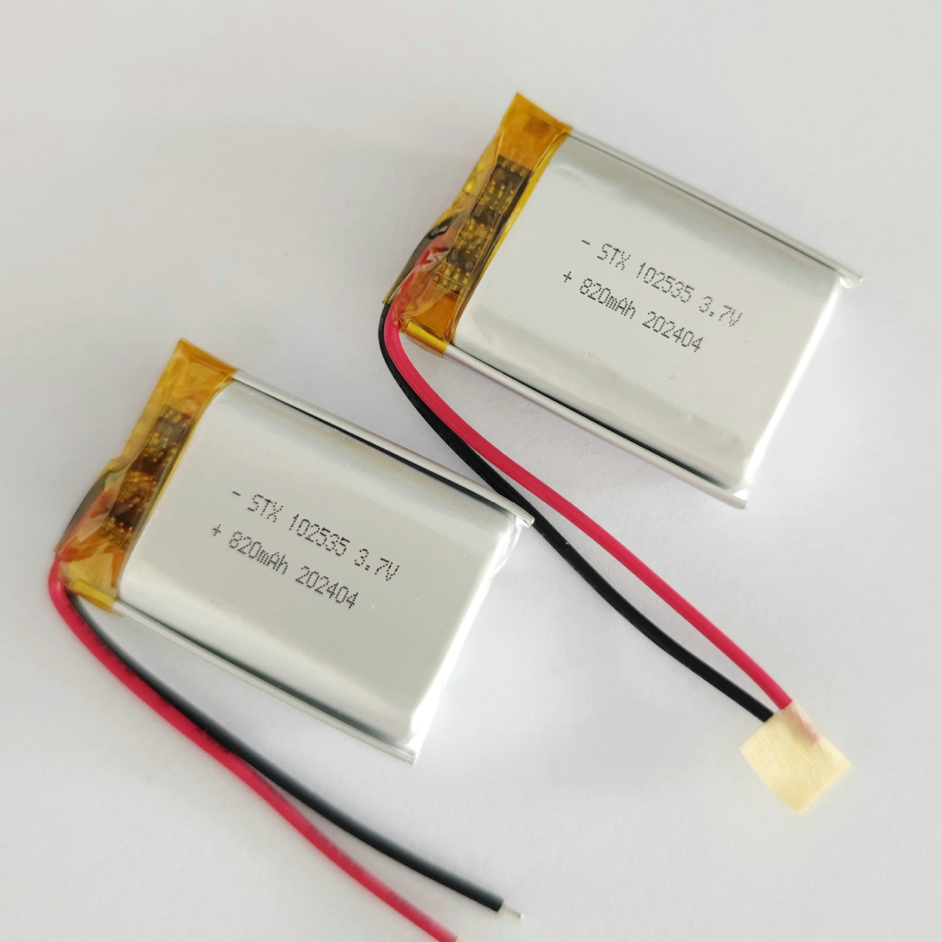 锂电池认证齐全102535足容820mAh玩具美容仪灯电子称聚合物锂电池