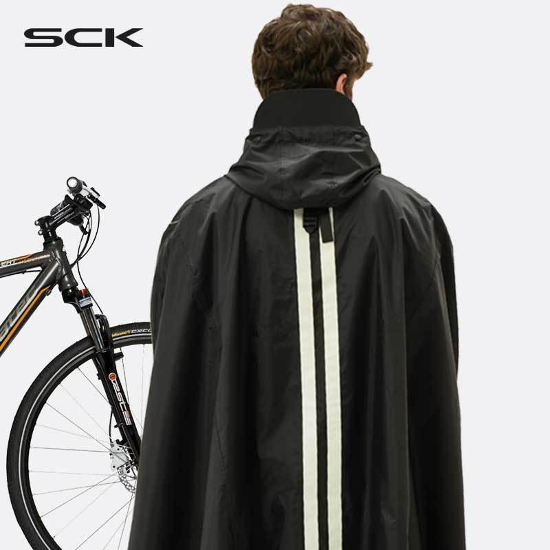 Bicycle Raincoat Raincoat Middle School Student Raincoat Cycling Raincoat Cape Raincoat With Reflective Strips Raincoat