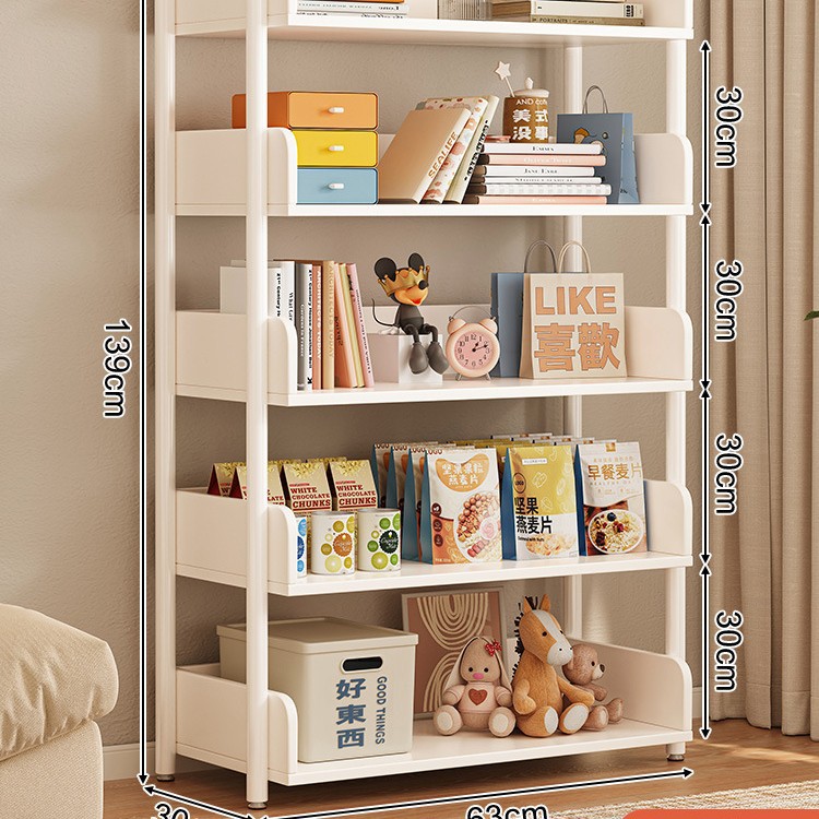 Estantería simple piso ins rack de almacenamiento sala de estar de almacenamiento de múltiples capas estante de almacenamiento de lectura estante de almacenamiento hogar dormitorio estantería