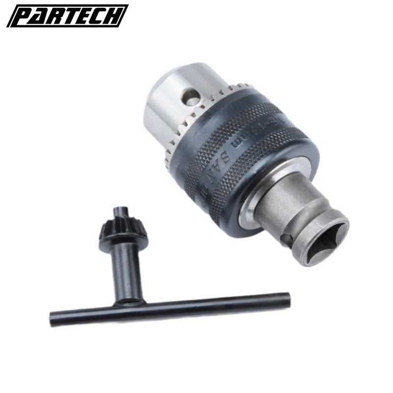 充电扳手变电钻用钻夹头转换头 气动风炮转风批手电钻夹头转换器