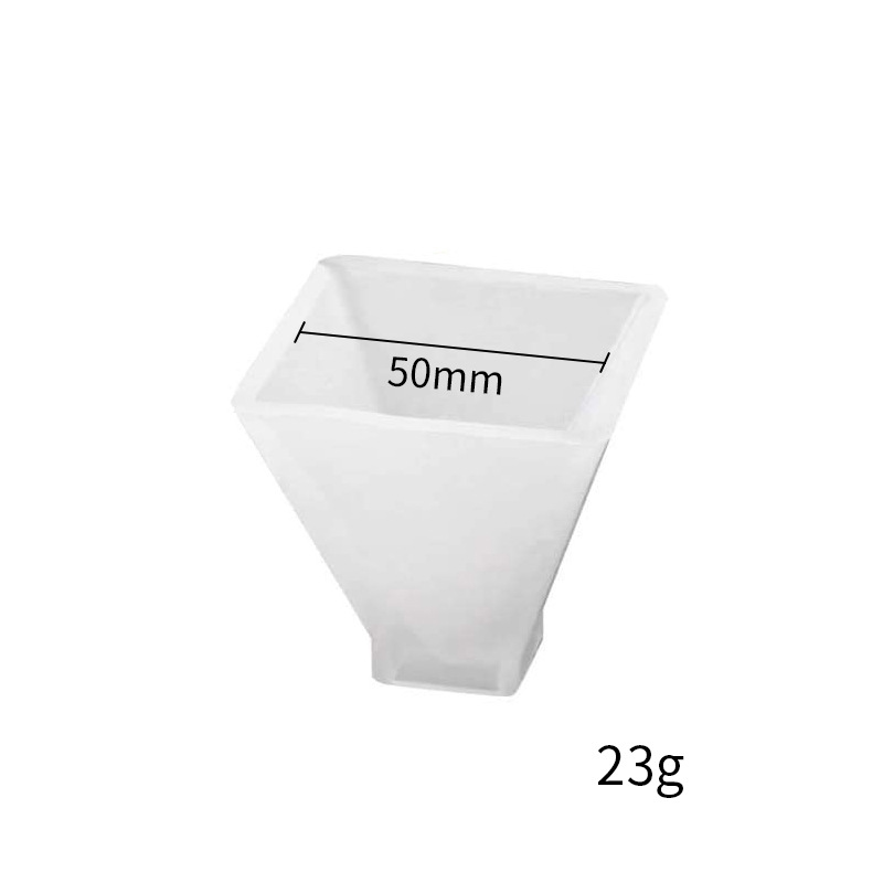 Cruz-frontera cristal epoxi molde espejo hecho a mano DIY bola cubo pirámide silicona molde joyería adornos