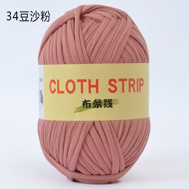 Gran gancho de línea de tela muñeca zapatillas de almacenamiento cesto cojín manta ganchillo DIY material casero tela gruesa trenzado